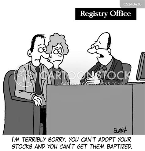 Registry Office Cartoons And Comics Funny Pictures From Cartoonstock