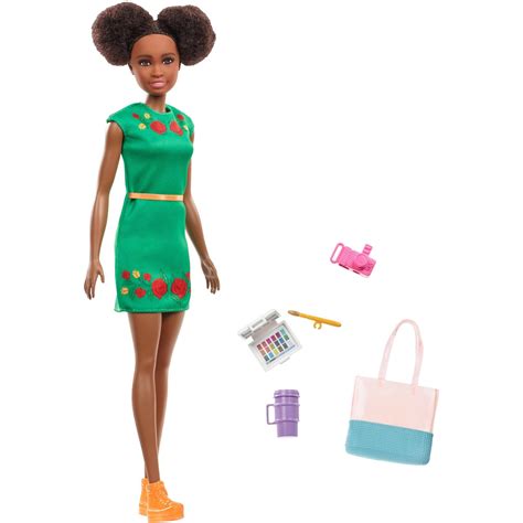 Buy Barbie Nikki Travel Doll With 5 Tourist Themed Accessories Online At Lowest Price In India