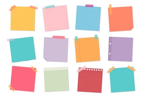 Post It Note Vectors And Illustrations For Free Download Freepik