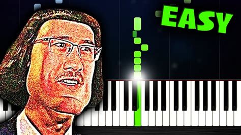 Rush E Easy Piano Tutorial Youtube