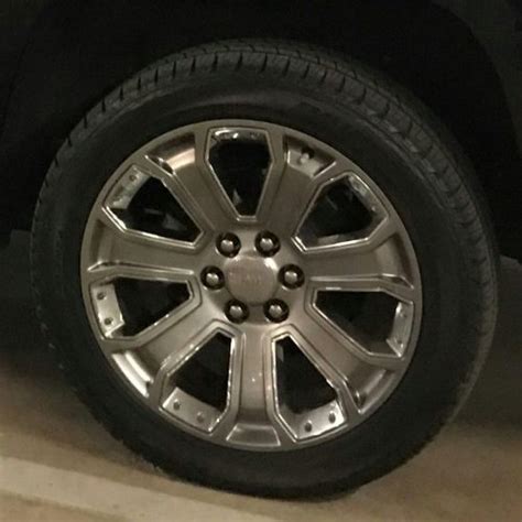 Rims And Tires From 2016 Gmc Yukon Xl Denali Wchrome Inserts Sell My