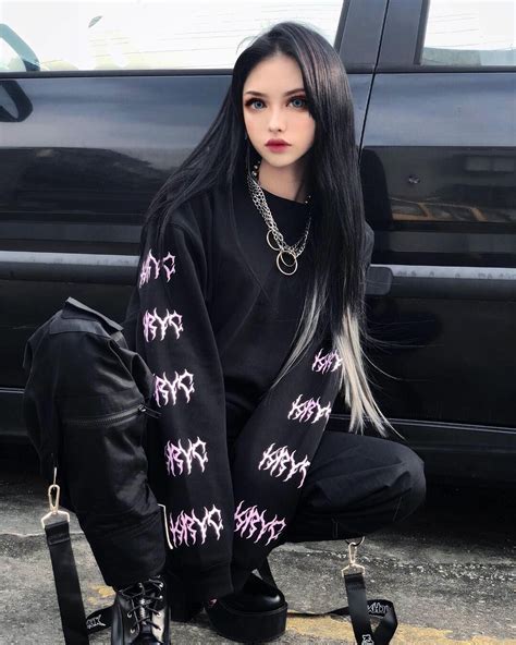 🔥🕷️🔥 Goth Gothic Goth Girl Alternative Emo Scene Punk Emo Girl