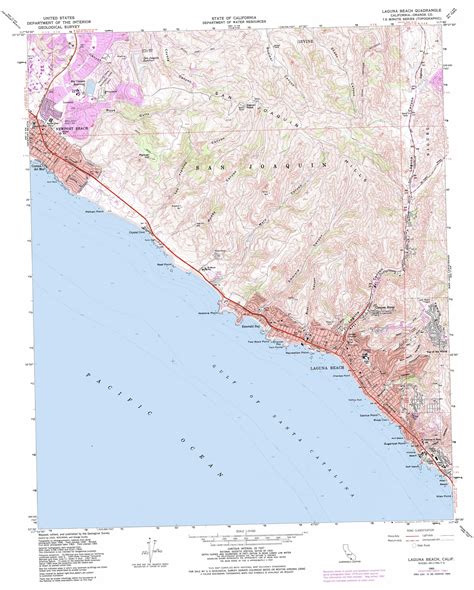 Laguna Beach Ca Zip Code Map Map Of World