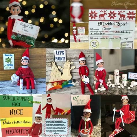 Best Collection Of Fun Elf On The Shelf Ideas Mama Cheaps