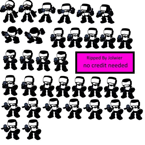 The First Sprite Sheet Is Done Friday Night Funkin Discord Mod By