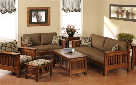 Indian Wood Sofa Set