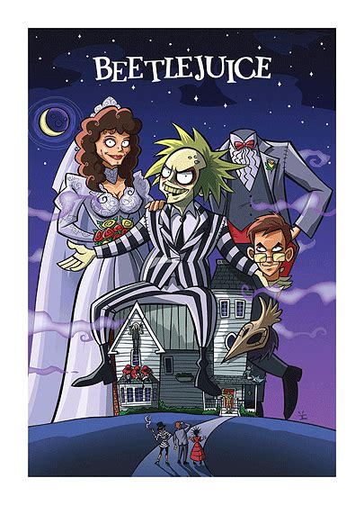 After barbara and adam maitland die in a car accident, they find themselves stuck haunting their country residence, unable to leave the house. Sean's Blog: Cartoon Movie Posters By Ferdy Salim