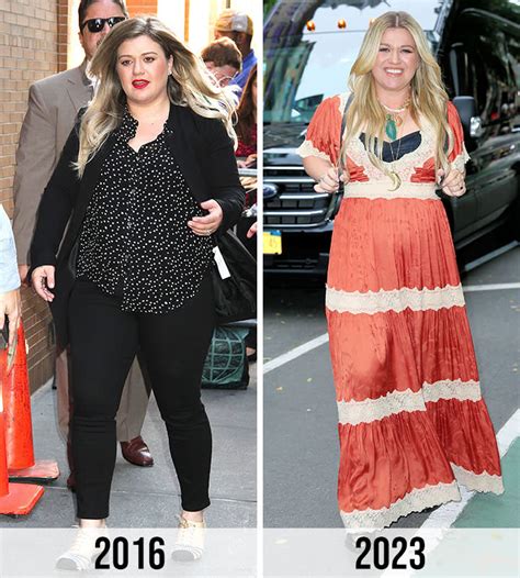 Kelly Clarksons Healthy Weight Loss Transformation Over The Years As Seen In Photos