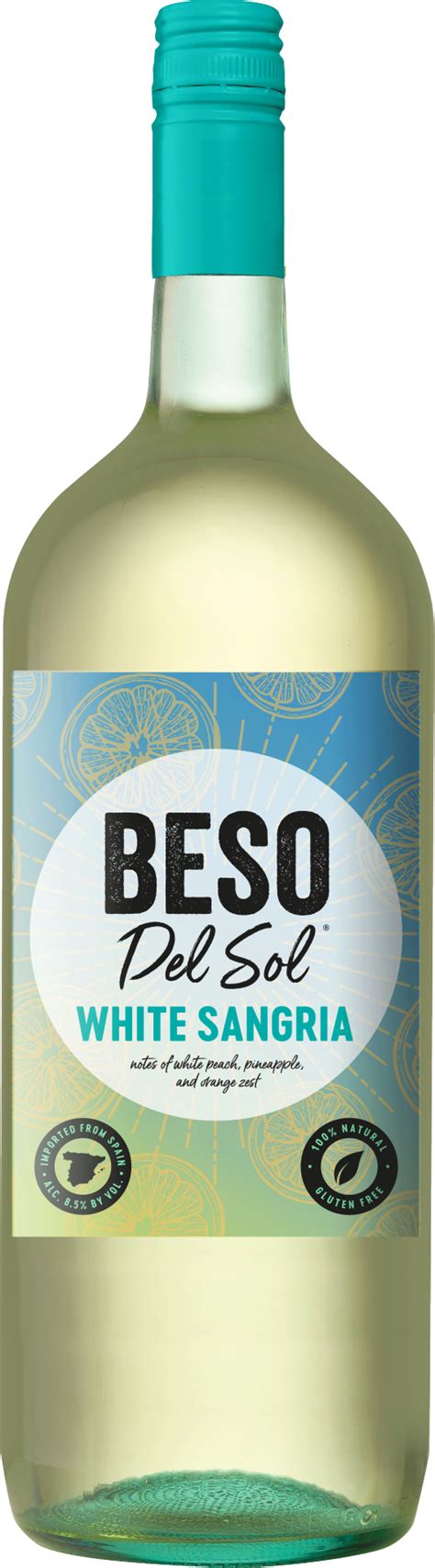 Beso Del Sol White Sangria White Wine 15 Liter Shipt