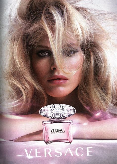 Favorite Scent Ad Print Versace Bright Crystal Versace Fragrance