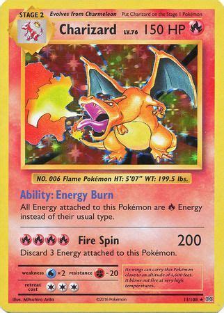 Charizard pokemon card 1st edition, most expensive pokemon card, and the big one, this was by far the most popular card of the original 151. Charizard - 11/108 - Holo Rare - XY: Evolutions Singles - Pokemon