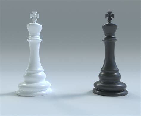 Chess King 3d Turbosquid 1177563