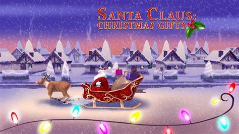 Santa Claus Christmas Ts Kid 3d Sleigh Driving Game Amazonde