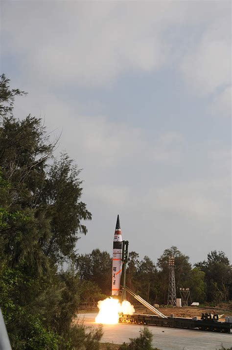 Agni V Long Range Ballistic Missile Lrbm Army Technology