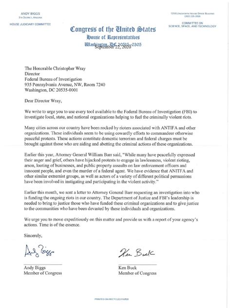 The fbi is a prestigious institution, and you can assume competition for new agent jobs is fierce. House Republican letter to FBI