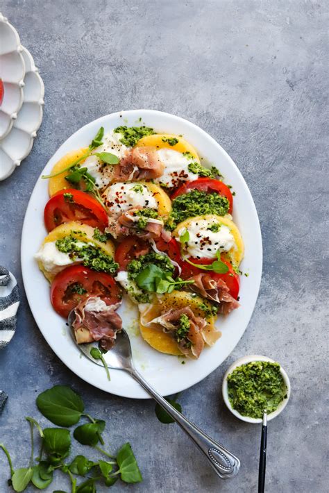 Line baking sheet with foil. Mojo Verde Polenta Bites | Ancient Harvest