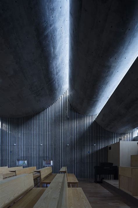 Gallery Of Shonan Christ Church Takeshi Hosaka Architects 24 Sacred Architecture Concrete