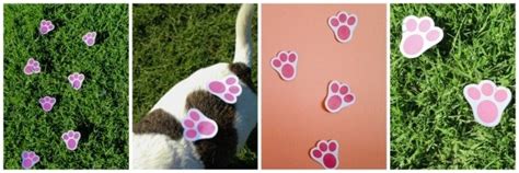 Easter rabbit pattern standing printable. FREE PRINTABLE: Easter Bunny Footprints - Clean Eating ...