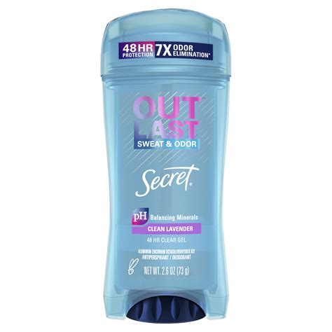 Secret Outlast Clear Gel Antiperspirant Deodorant For Women Clean
