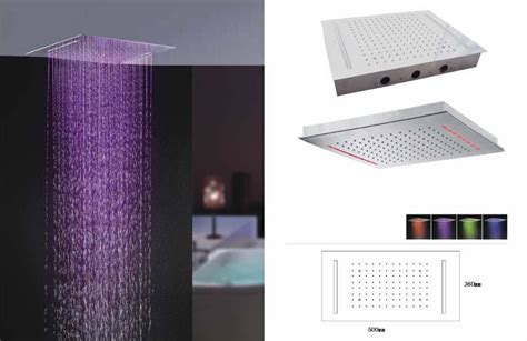 Best rain shower heads for modern eco friendly bathrooms. 2017 Recessed Ceiling Mount Led Shower Heads,360*550mm ...