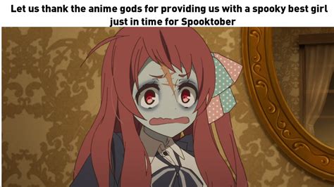 Spooky Girl For A Spooky Month Zombie Land Saga Know Your Meme