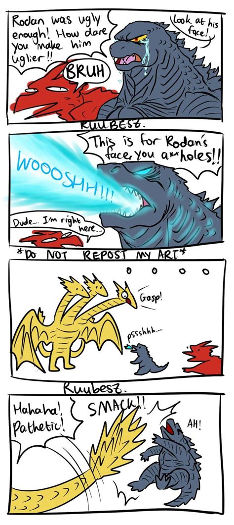 Ruubesz Drawstumblr Godzilla Comics Godzilla Funny Godzilla