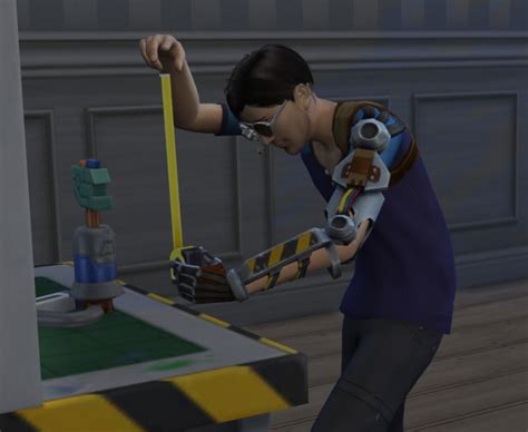 Stand Alone Robot Arm Accessory By Horresco At Mod The Sims Sims 4