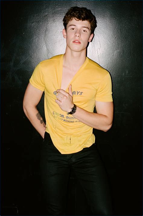 Shawn Mendes Shirtless 2016 Flaunt Photo Shoot The Fashionisto