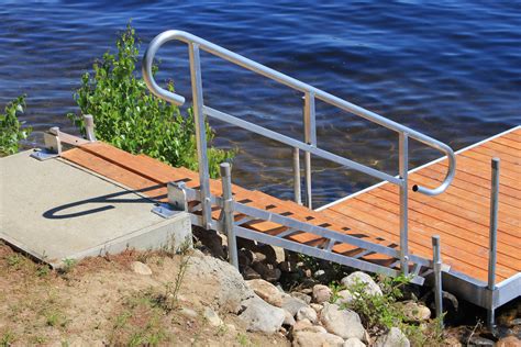 Photo Gallery Aluminum Dock Stairs Boat Docks Outdoor Stairs