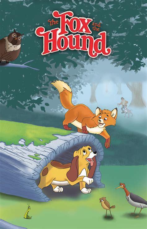 The Fox And The Hound By Yourfaceisacomic On Deviantart