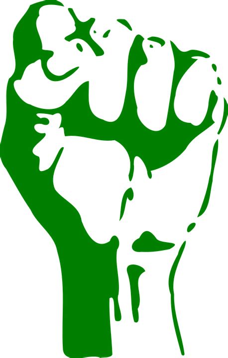 Fist Raised Power · Free Vector Graphic On Pixabay