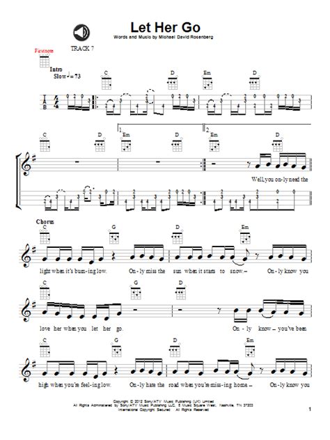 Let Her Go Guitar Chords Easy Sheet And Chords Collection