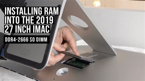 How To Install Ram On The 2019 27 Inch Imac And Which Ram To Buy Youtube