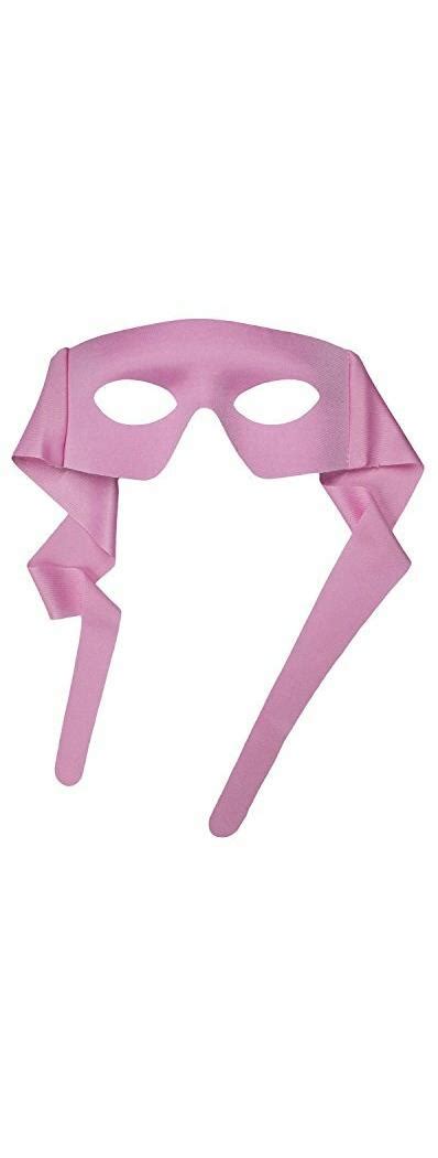 venetian mardi gras costume mask with tie pink teen adult