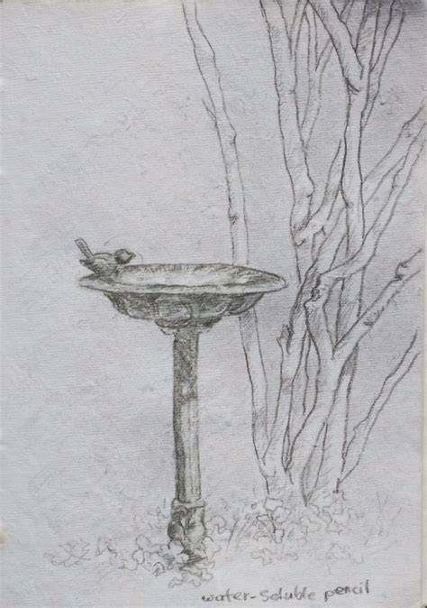 Vicky L. Williamson: trying pencil drawing on handmade paper