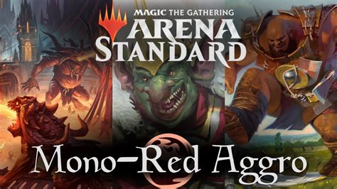 Mono Red Aggro Mtg Arena Constructed Event 24 Nov 2019 Youtube