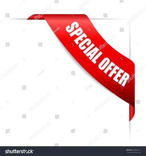 Special Offer Ribbon Stock Vector Royalty Free 258824711 Shutterstock