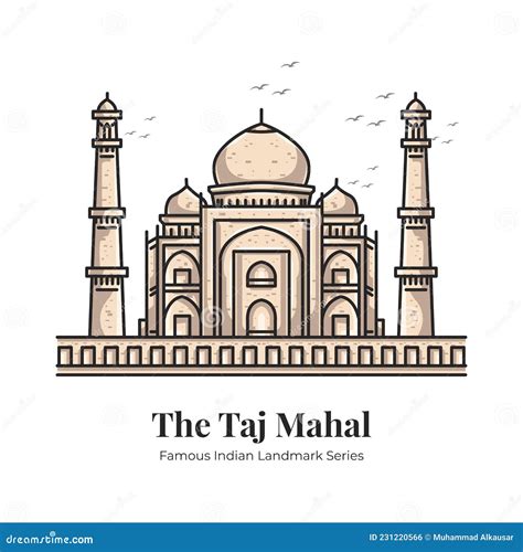 Taj Mahal And Indian Flag Cartoon Vector Cartoondealer Com My Xxx Hot Girl