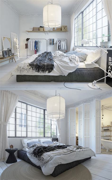 The use of natural elements lets it be famous home decor to adopt since 1950. Scandinavian Bedroom Decor Ideas With Perfect and White ...
