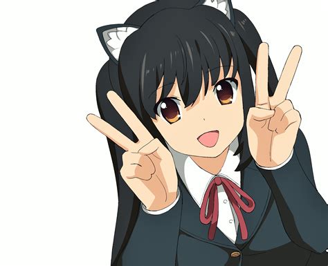 Double Peace Schoolgirl Nakano Azusa Awwnime
