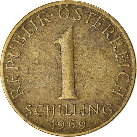 One Schilling 1969 Coin From Austria Online Coin Club
