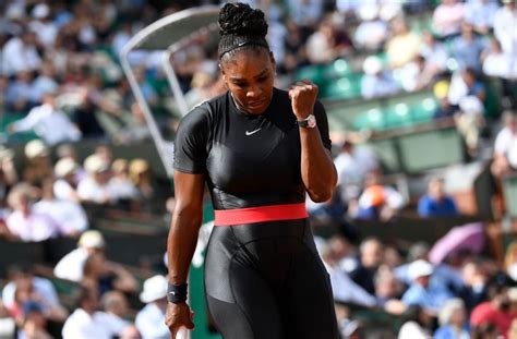 French Open In Paris Serena Williams Sorgt Mit Catsuit Für Aufsehen Sport