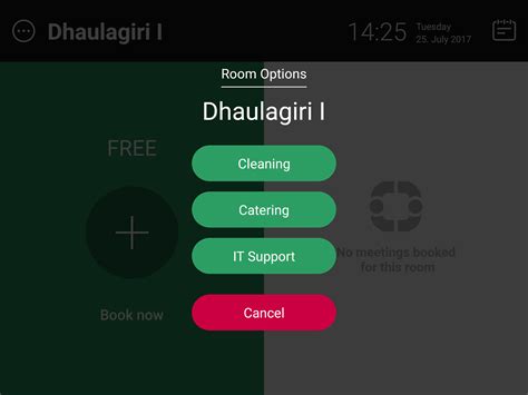 Coffee right under your nose | MeetingRoomApp
