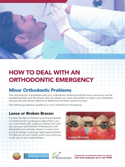 How To Deal With An Orthodontic Emergency Pdf Orthodontics Mouth