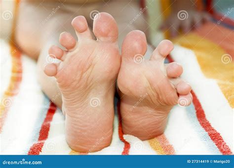 Little Feet Stock Image Image Of Size Body Show Couple 27314419