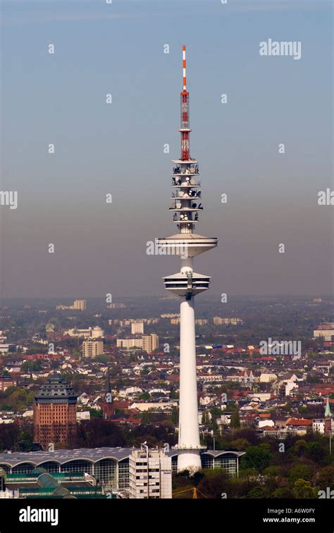 Television Tower In Hamburg Germany Stock Photo Alamy