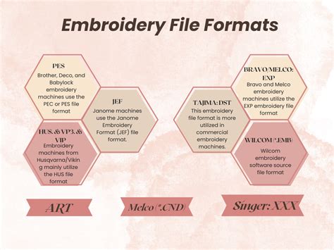 What Are Embroidery Digitizing File Formats Different Digitizing File