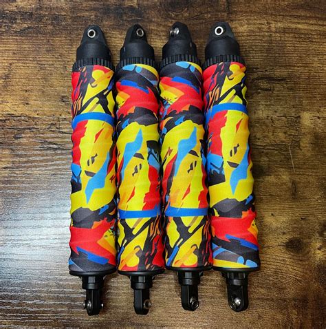 Fits Traxxas Xmaxx Shocks Solar Flare Rc Shock Covers Macs Custom