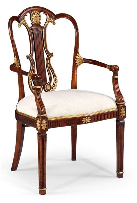 Measuring 18 x 18 x 38 and weighing 32 lbs, the dining chairs don't have to be confined to just the kitchen or dining room. Empire style furniture. High end dining chair | History of ...