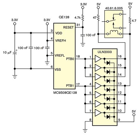 Latching Relay Circuit Schematics Circuit Diagram